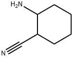 2-aminocyclohexane-1-carbonitrile Struktur