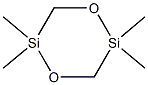 2,2,5,5-tetramethyl-1,4,2,5-dioxadisilinane Struktur