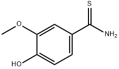 4-Hydroxy-3-MethoxythiobenzaMide, 97% Struktur