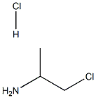 2-Propanamine, 1-chloro-, hydrochloride (9CI) Struktur