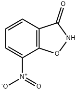 7-Nitro-1,2-benzisoxazol-3(2H)-one Struktur