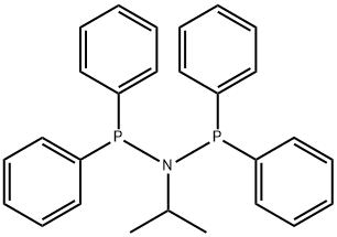 Phosphinous amide, N-(diphenylphosphino)-N-(1-methylethyl)-P,P-diphenyl- Struktur