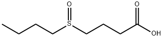 4-(Butylsulfinyl)butanoic acid Struktur