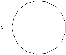 (10E)-1-oxacycloheptadec-10-en-2-one Struktur