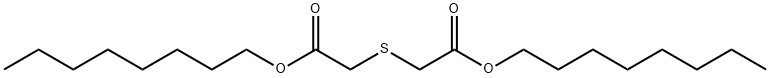 Dioctyl 2,2'-thiodiacetate Struktur