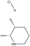 cis-2,3-dimethylpiperidine hydrochloride Struktur