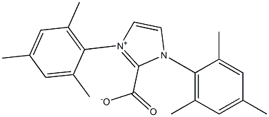 1,3-Dimesitylimidazolium-2-carboxylate Struktur