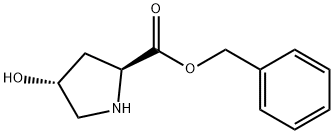 L-Proline, 4-hydroxy-, phenylmethyl ester, (4R)- Struktur