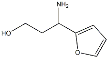 3-AMINO-3-(FURAN-2-YL)PROPAN-1-OL Struktur