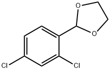 2-(2,4-dichlorophenyl)-1,3-dioxolane Struktur