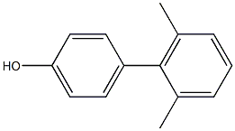 p-(1,3-Dimethyl-phenyl)-phenol Struktur