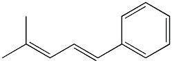 [(1E)-4-methylpenta-1,3-dien-1-yl]benzene Struktur