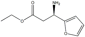 (R)-ETHYL 3-AMINO-3-(FURAN-2-YL)PROPANOATE Struktur