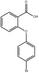 2-(4-bromophenoxy)benzoic acid Struktur