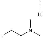 (2-iodoethyl)dimethylamine hydroiodide Struktur