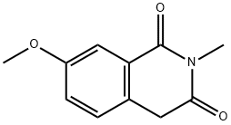 1,3(2H,4H)-Isoquinolinedione, 7-methoxy-2-methyl- Struktur