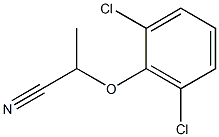 2-(2,6-dichlorophenoxy)propanenitrile Struktur