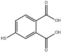 4-mercaptophthalic acid Struktur