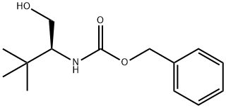 N-Carbobenzoxy-L-Tert-Leucinol Struktur