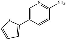 5-(THIOPHEN-2-YL)PYRIDIN-2-AMINE Struktur