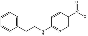 5-nitro-N-(2-phenylethyl)pyridin-2-amine Struktur