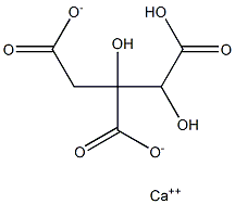 CALCIUMHYDROXYCITRATE Struktur