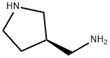 (3R)-pyrrolidin-3-ylmethanamine Struktur