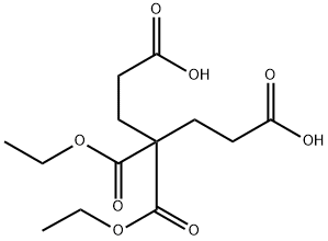 4,4-bis(ethoxycarbonyl)heptanedioic acid