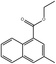 3-Methyl-naphthalene-1-carboxylic acid ethyl ester Struktur