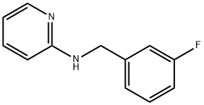 N-[(3-fluorophenyl)methyl]pyridin-2-amine Struktur