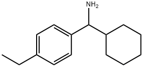 cyclohexyl(4-ethylphenyl)methanamine Struktur