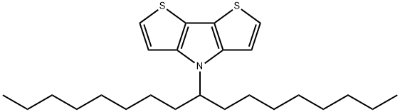 4-(heptadecan-9-yl)-4H-dithieno[3,2-b:2',3'-d]pyrrole Struktur