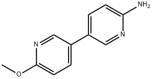 5-(6-methoxypyridin-3-yl)pyridin-2-amine Struktur