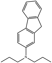 2-DIPROPYLAMINOFLUORENE Struktur