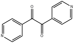 Ethanedione, di-4-pyridinyl- Struktur