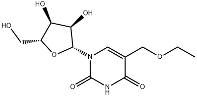 5-Ethoxymethyluridine Struktur