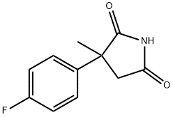 3-(4-fluorophenyl)-3-methylpyrrolidine-2,5-dione Struktur