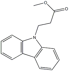 methyl 3-(9H-carbazol-9-yl)propanoate Struktur