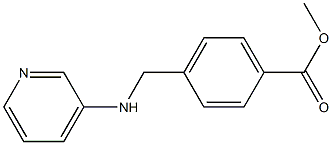 methyl 4-[(pyridin-3-ylamino)methyl]benzoate Struktur