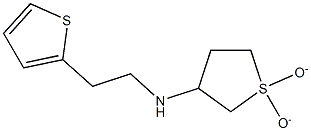 N-(1,1-dioxidotetrahydrothien-3-yl)-N-(2-thien-2-ylethyl)amine Struktur