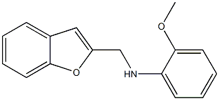 N-(1-benzofuran-2-ylmethyl)-2-methoxyaniline Struktur