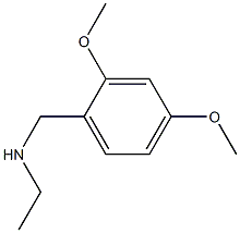 N-(2,4-dimethoxybenzyl)-N-ethylamine Struktur