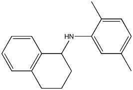 N-(2,5-dimethylphenyl)-1,2,3,4-tetrahydronaphthalen-1-amine Struktur