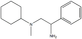 N-(2-amino-2-phenylethyl)-N-cyclohexyl-N-methylamine Struktur