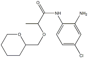 N-(2-amino-4-chlorophenyl)-2-(oxan-2-ylmethoxy)propanamide Struktur