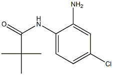 N-(2-amino-4-chlorophenyl)-2,2-dimethylpropanamide Struktur