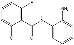 N-(2-aminophenyl)-2-chloro-6-fluorobenzamide Struktur