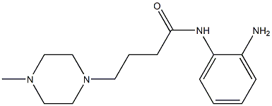 N-(2-aminophenyl)-4-(4-methylpiperazin-1-yl)butanamide Struktur