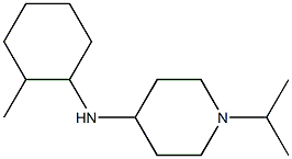 N-(2-methylcyclohexyl)-1-(propan-2-yl)piperidin-4-amine Struktur