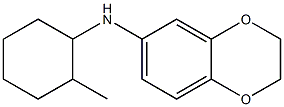 N-(2-methylcyclohexyl)-2,3-dihydro-1,4-benzodioxin-6-amine Struktur